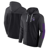 Colorado Rockies Fanatics Offensive Line Up Lightweight Full-Zip Hoodie Online