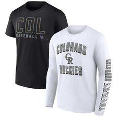 Colorado Rockies Fanatics Two-Pack Combo T-Shirt Set Near Me