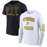 Pittsburgh Pirates Fanatics Two-Pack Combo T-Shirt Set Clearance
