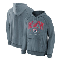 Fanatics - Washington Wizards Foul Trouble Snow Wash Raglan Pullover Hoodie - Heather Navy