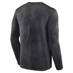 Fanatics - Toronto Raptors Front Court Press Snow Wash Long Sleeve T-Shirt - Heather Charcoal