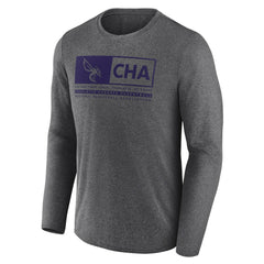 Fanatics - Charlotte Hornets Three-Point Play T-Shirt - Heather Charcoal
