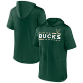 Fanatics - Milwaukee Bucks Possession Hoodie T-Shirt - Hunter Green
