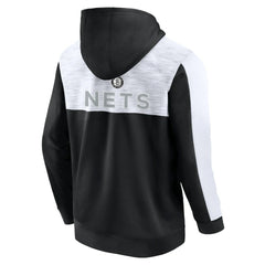 Fanatics - Brooklyn Nets Rainbow Shot Full-Zip Hoodie - Black
