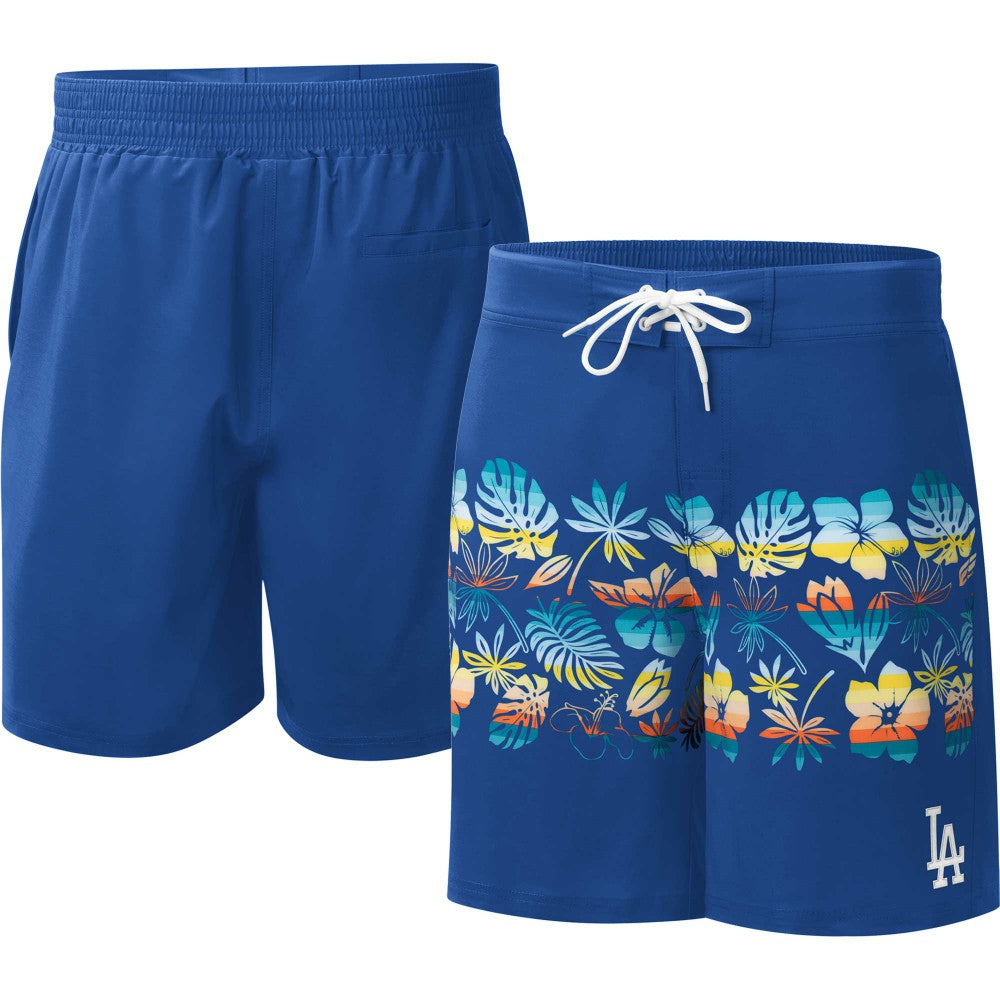 Los Angeles Dodgers G-III Sports by Carl Banks Breeze Volley Swim Shorts On Sale
