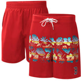 Boston Red Sox G-III Sports by Carl Banks Breeze Volley Swim Shorts Near Me
