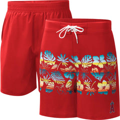 Los Angeles Angels G-III Sports by Carl Banks Breeze Volley Swim Shorts for sale