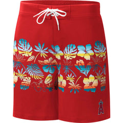 Los Angeles Angels G-III Sports by Carl Banks Breeze Volley Swim Shorts for sale