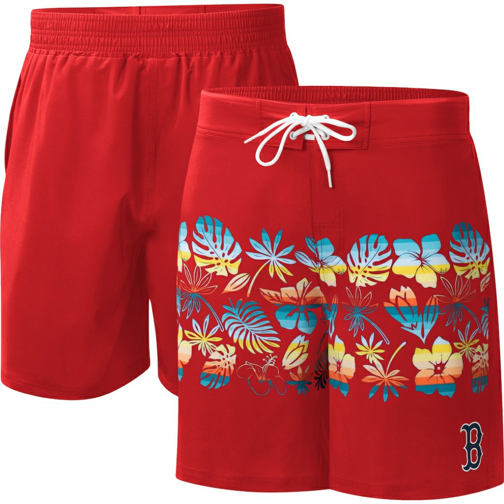 Boston Red Sox G-III Sports by Carl Banks Breeze Volley Swim Shorts Online
