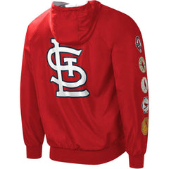 St. Louis Cardinals G-III Sports by Carl Banks Southpaw Reversible Raglan Hoodie Full-Zip Jacket On Sale