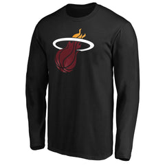 NBA - Tyler Herro Miami Heat Playmaker Team Name & Number Long Sleeve T-Shirt - Black