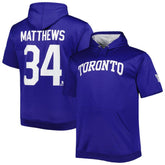 Auston Matthews Toronto Maple Leafs - Fanatics Big & Tall Name & Number Pullover Hoodie Blue