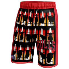 Fanatics - Chicago Bulls NBA & KidSuper Studios Unisex Hometown Shorts - Red