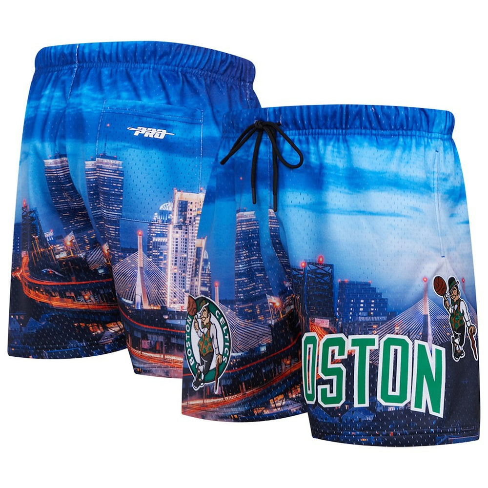 NBA - Boston Celtics Pro Standard Cityscape Shorts