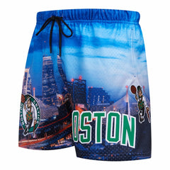 NBA - Boston Celtics Pro Standard Cityscape Shorts