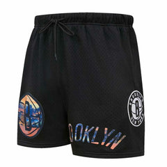 NBA - Brooklyn Nets Pro Standard City Scape Mesh Shorts - Black