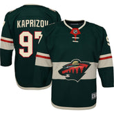 Kirill Kaprizov Minnesota Wild - Youth Home Premier Player Jersey Green