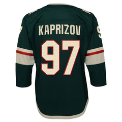Kirill Kaprizov Minnesota Wild - Youth Home Premier Player Jersey Green