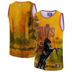 Fanatics - Cleveland Cavaliers NBA & KidSuper Studios Unisex Hometown Jersey - Gold