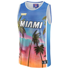 Fanatics - Miami Heat NBA & KidSuper Studios Unisex Hometown Jersey - Blue