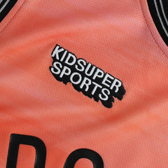 Fanatics - Brooklyn Nets NBA & KidSuper Studios Unisex Hometown Jersey - Coral