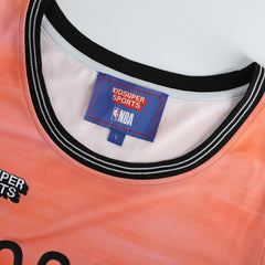 Fanatics - Brooklyn Nets NBA & KidSuper Studios Unisex Hometown Jersey - Coral