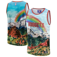 Fanatics - Denver Nuggets NBA & KidSuper Studios Unisex Hometown Jersey - Blue