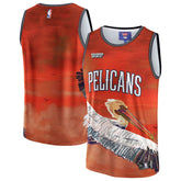 Fanatics - New Orleans Pelicans NBA & KidSuper Studios Unisex Hometown Jersey - Red