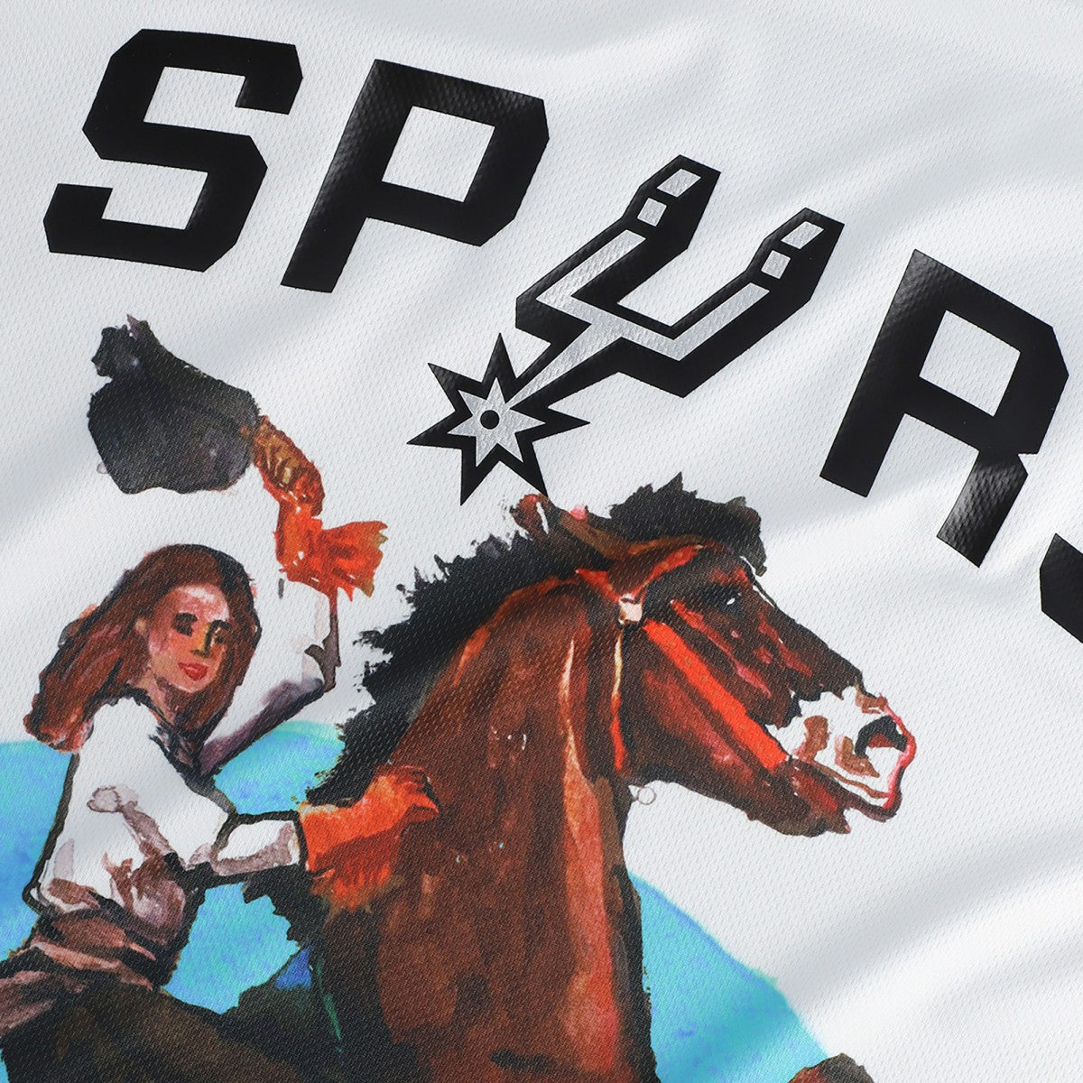 San Antonio Spurs NBA & KidSuper Studios Unisex Hometown Jersey - White | NBA Jerseys
