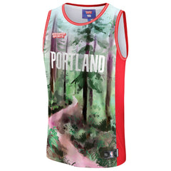Fanatics - Portland Trail Blazers NBA & KidSuper Studios Unisex Hometown Jersey - Green