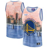 Fanatics - Golden State Warriors NBA & KidSuper Studios Unisex Hometown Jersey - Blue