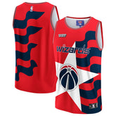 Fanatics - Washington Wizards NBA & KidSuper Studios Unisex Hometown Jersey - Red