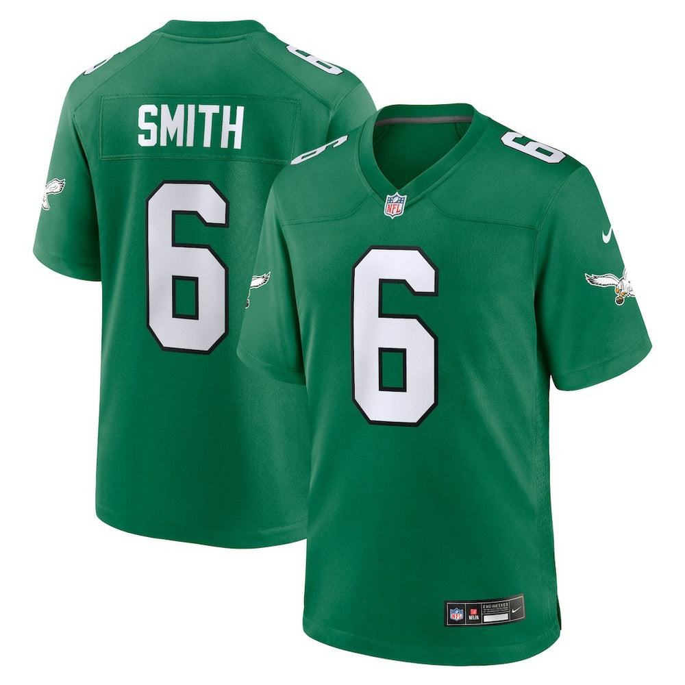 DeVonta Smith Philadelphia Eagles Alternate Game Player Jersey Kelly Green - Nike