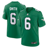 DeVonta Smith Philadelphia Eagles Alternate Game Player Jersey Kelly Green - Nike
