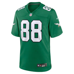 Dallas Goedert Philadelphia Eagles Alternate Game Player Jersey Kelly Green - Nike