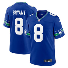 Coby Bryant Seattle Seahawks Throwback Player Game Jersey Royal - Nike