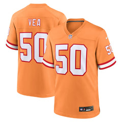 Vita Vea Tampa Bay Buccaneers Throwback Game Jersey Orange - Nike