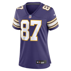 T.J. Hockenson Minnesota Vikings Women's Player Jersey Purple - Nike