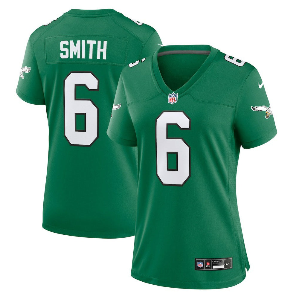 DeVonta Smith Philadelphia Eagles Women's Player Jersey Kelly Green - Nike