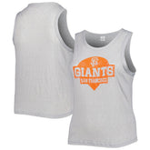 San Francisco Giants Soft as a Grape Women's Plus Size High Neck Tri-Blend Tank Top discount