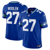 Tariq Woolen Seattle Seahawks Alternate Vapor F.U.S.E. Limited Jersey Royal - Nike