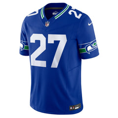 Tariq Woolen Seattle Seahawks Alternate Vapor F.U.S.E. Limited Jersey Royal - Nike