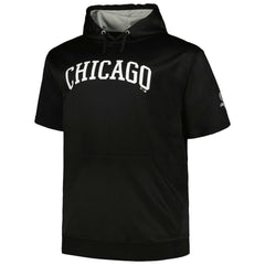 Chicago White Sox Profile Big & Tall Contrast Short Sleeve Pullover Hoodie Lifestyle