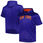 New York Mets Profile Big & Tall Contrast Short Sleeve Pullover Hoodie On Sale