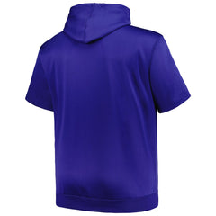 New York Mets Profile Big & Tall Contrast Short Sleeve Pullover Hoodie On Sale