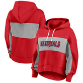 Washington Nationals Fanatics Women's Filled Stat Sheet Pullover Hoodie discount