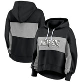 Chicago White Sox Fanatics Women's Filled Stat Sheet Pullover Hoodie On Sale