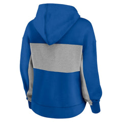 Chicago Cubs Fanatics Women's Filled Stat Sheet Pullover Hoodie Lifestyle