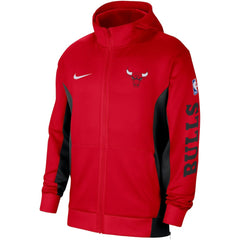 Nike - Chicago Bulls 2023/24 Authentic Showtime Full-Zip Hoodie - Red