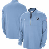 Nike - Memphis Grizzlies Authentic Performance Half-Zip Jacket - Light Blue